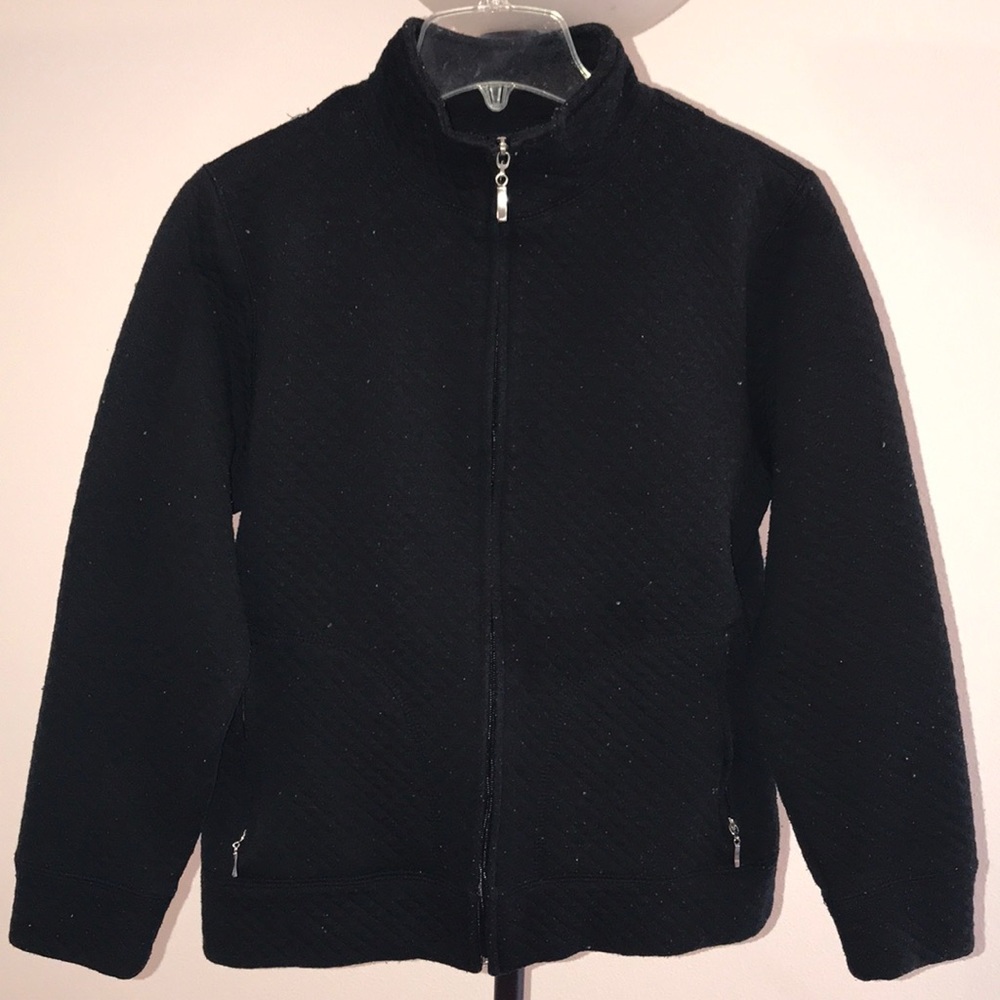 ByDesign black lightweight quilted coat jacket
